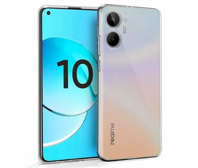 Funda para móvil cool realme 10 transparente realme