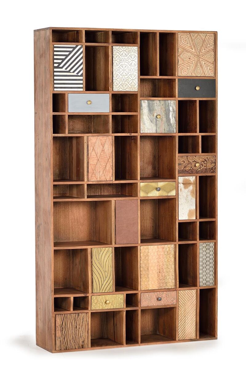 Estantería madera de mango  .GINER Y COLOMER
