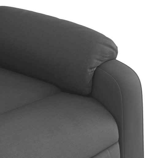 vidaXL Poltrona reclinável elevatória tecido cinzento-escuro vidaXL Poltrona reclinável elevatória tecido cinzento-escuro