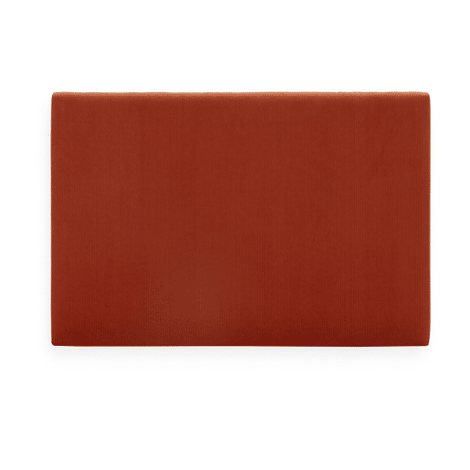 Cabeceira estofada Bari 90x60 cm Vermelho