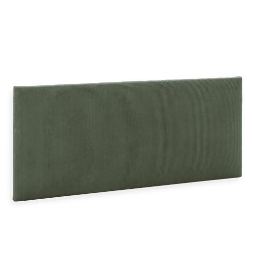 Cabeceira estofada Bari 150x60 cm Verde