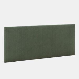 Cabeceira estofada Bari 160x60 cm Verde