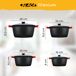 Batería de Cocina Briebe BLACKT4 Batería de Cocina Briebe BLACKT4 Negro