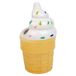 Porta lápices helado de cerámica Porta lápices helado de cerámica Naranja