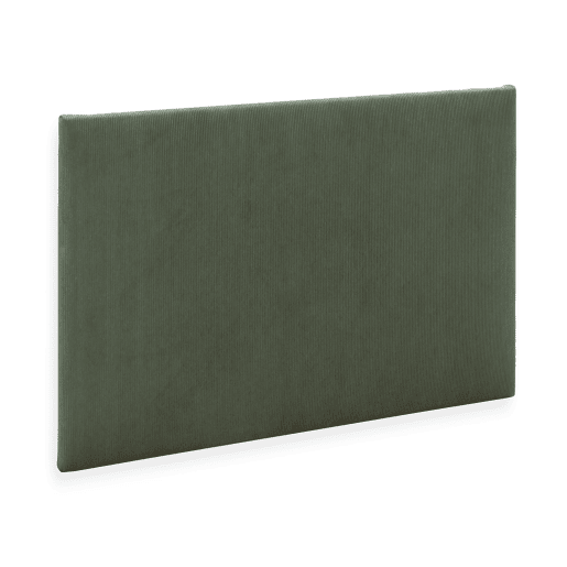 Cabeceira estofada Bari 90x60 cm Verde