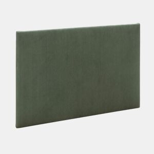 Cabeceira estofada Bari 90x60 cm Verde