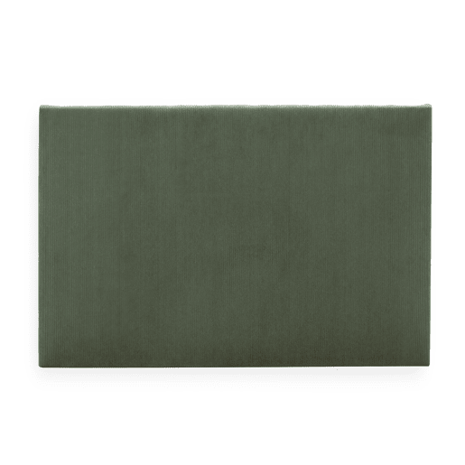 Cabeceira estofada Bari 90x60 cm Verde