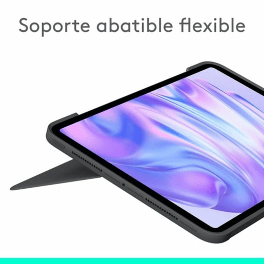 Capa para Tablet Logitech iPad Pro 2024 Preto Qwerty espanhol QWERTY Capa para Tablet Logitech iPad Pro 2024 Preto Qwerty espanhol QWERTY