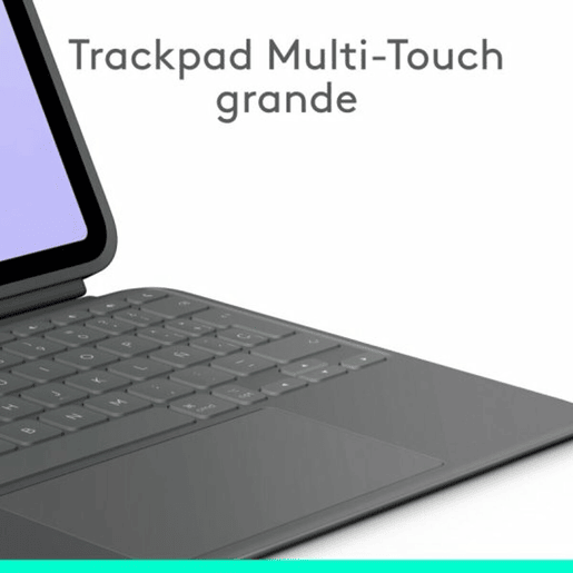 Capa para Tablet Logitech iPad Pro 2024 Preto Qwerty espanhol QWERTY Capa para Tablet Logitech iPad Pro 2024 Preto Qwerty espanhol QWERTY