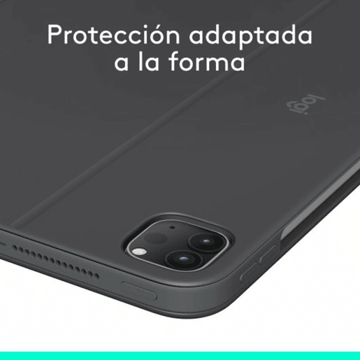 Capa para Tablet Logitech iPad Pro 2024 Preto Qwerty espanhol QWERTY Capa para Tablet Logitech iPad Pro 2024 Preto Qwerty espanhol QWERTY