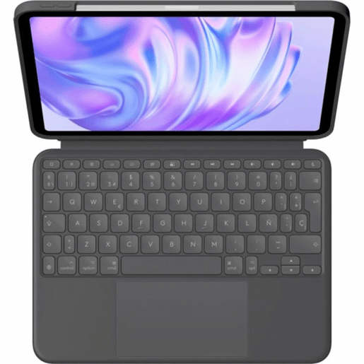 Capa para Tablet Logitech iPad Pro 2024 Preto Qwerty espanhol QWERTY Capa para Tablet Logitech iPad Pro 2024 Preto Qwerty espanhol QWERTY