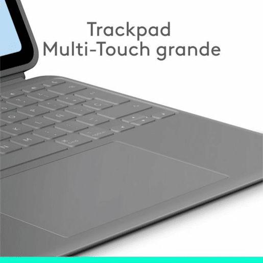 Capa para Tablet Logitech iPad Air 2024 Cinzento Qwerty espanhol QWERTY
