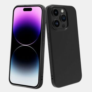 Capa para Telemóvel Muvit iPhone 15 Pro Preto Apple