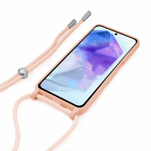 Capa para Telemóvel Cool Galaxy A55 Cor de Rosa Samsung