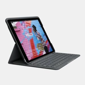 Capa para Tablet Logitech Slim Folio Grafite AZERTY
