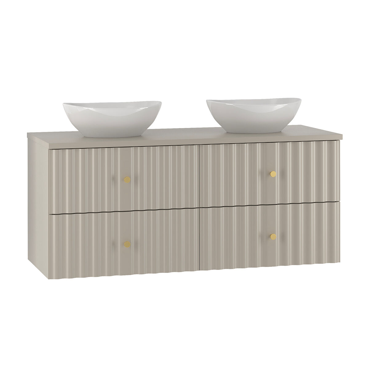 Mueble doble lavabo Izae 120
