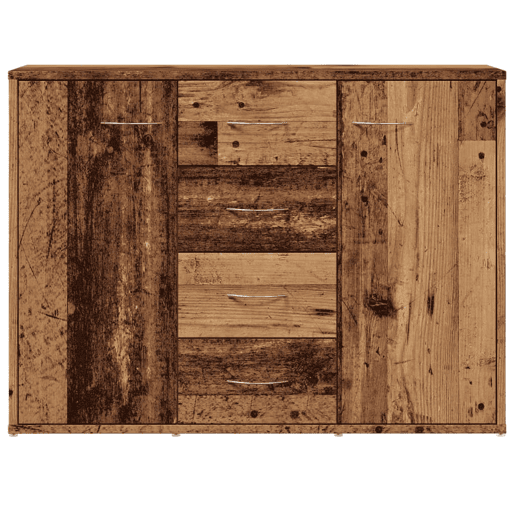 vidaXL Aparador 88x30x64 cm derivados de madeira madeira velha