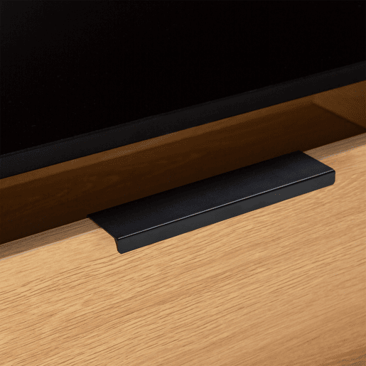 Cômoda alta Nieve 4 gavetas cor Carvalho