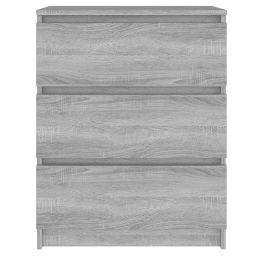 vidaXL Aparador 60x35x76 cm derivados de madeira cinzento sonoma vidaXL Aparador 60x35x76 cm derivados de madeira cinzento sonoma
