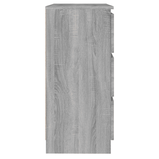 vidaXL Aparador 60x35x76 cm derivados de madeira cinzento sonoma vidaXL Aparador 60x35x76 cm derivados de madeira cinzento sonoma