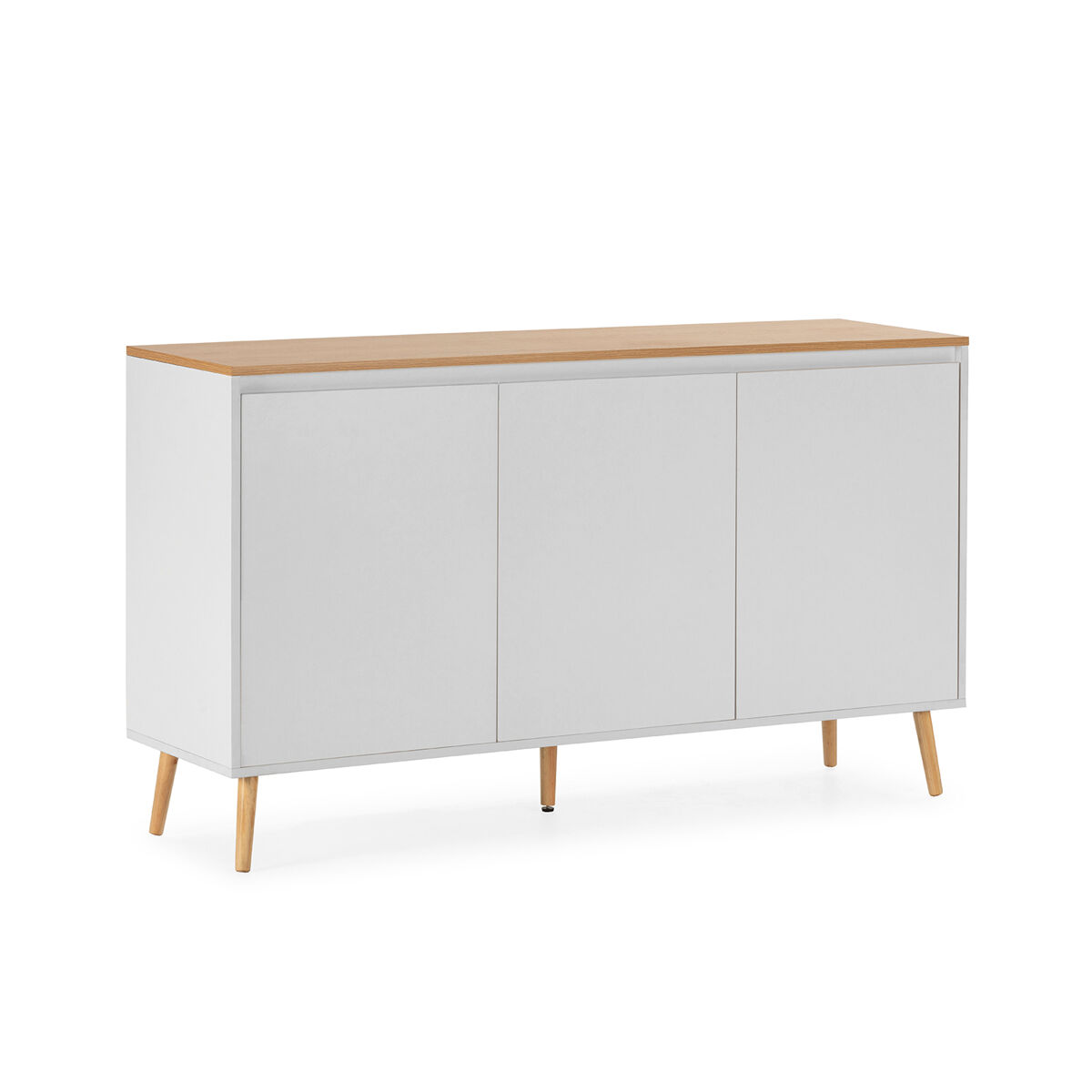 Aparador desi 3 puertas color blanco