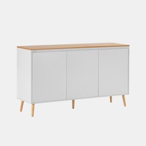 Aparador Desi 3 gavetas cor Branco