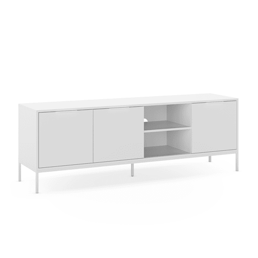 Móvel tv Auri 3 portas cor Branco Móvel tv Auri 3 portas cor Branco