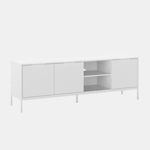 Móvel tv Auri 3 portas cor Branco