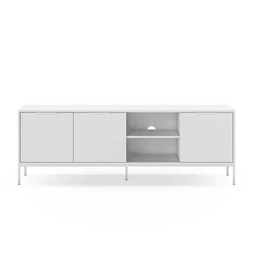 Móvel tv Auri 3 portas cor Branco Móvel tv Auri 3 portas cor Branco