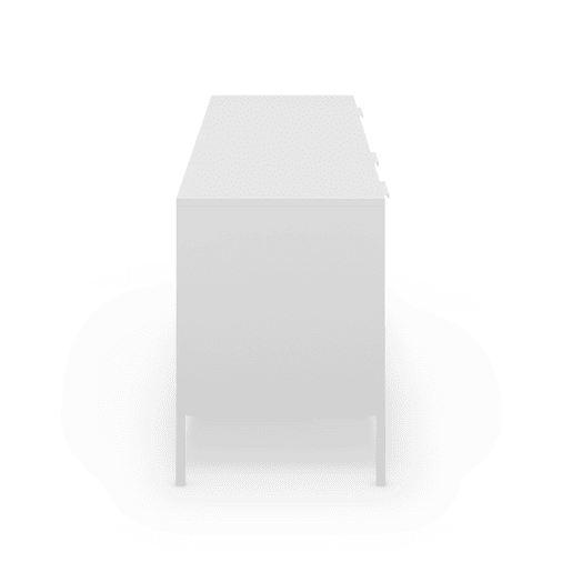 Móvel tv Auri 3 portas cor Branco Móvel tv Auri 3 portas cor Branco