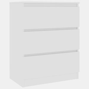 vidaXL Aparador em derivados de madeira 60x35x76 cm branco