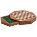 Ajedrez magnético con Cajón para piezas de madera Ajedrez magnético con Cajón para piezas de madera Marrón