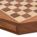 Ajedrez magnético con Cajón para piezas de madera Ajedrez magnético con Cajón para piezas de madera Marrón
