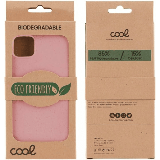 Capa para Telemóvel Cool iPhone 15 Pro Max Cor de Rosa Apple