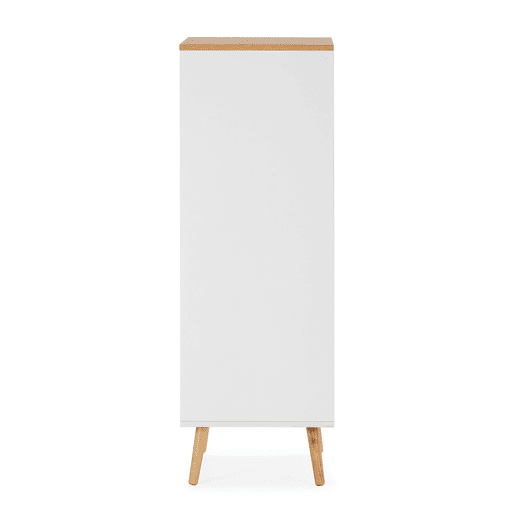 Cômoda alta Desi 5 gavetas cor Branco Cômoda alta Desi 5 gavetas cor Branco