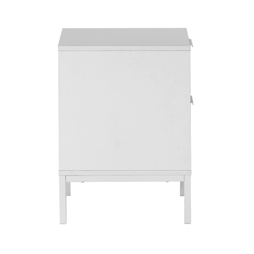 Mesa de cabeceira Auri 2 gavetas cor Branco Mesa de cabeceira Auri 2 gavetas cor Branco