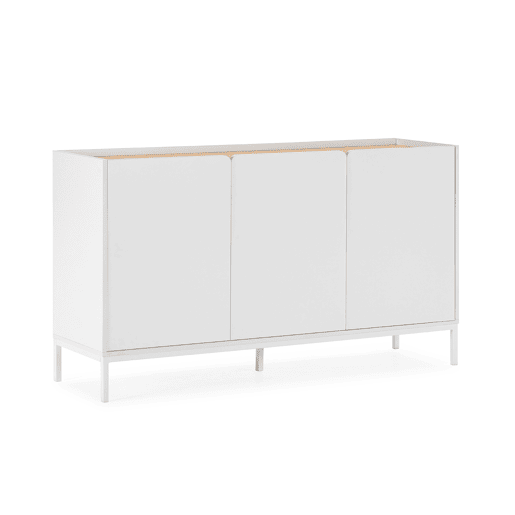 Aparador Curva 3 portas cor Branco