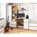 Escritorio de ordenador AKORD PIKSEL derecho 1 puerta 1 cajón 90x50 Escritorio de ordenador AKORD PIKSEL derecho 1 puerta 1 cajón 90x50 Blanco/ Madera