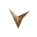 Aplique de pared Dove Vintage marca Wonderlamp Aplique de pared Dove Vintage marca Wonderlamp Dorado