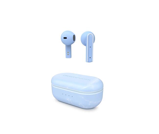 Auriculares in ear bluetooth energy sistem senshi eco azul claro
