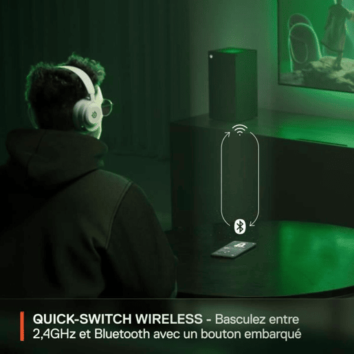 Auriculares com microfone SteelSeries Arctis Nova 5X Branco