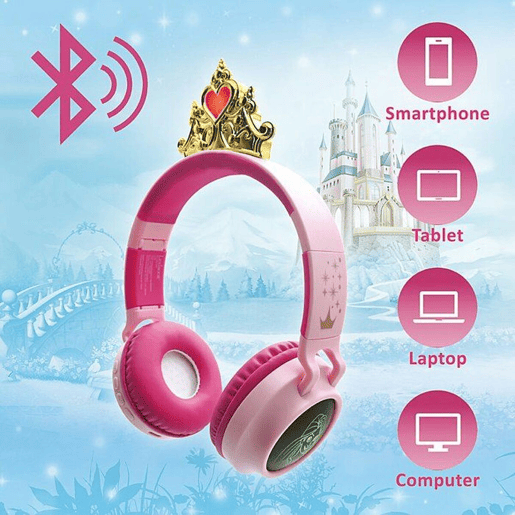 Auriculares Bluetooth Lexibook HPBT015DP Disney Princess Cor de Rosa