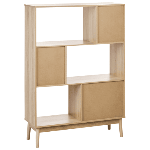 Estante LYNWOOD 140 cm Castanho claro