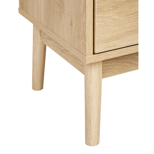 Estante LYNWOOD 140 cm Castanho claro