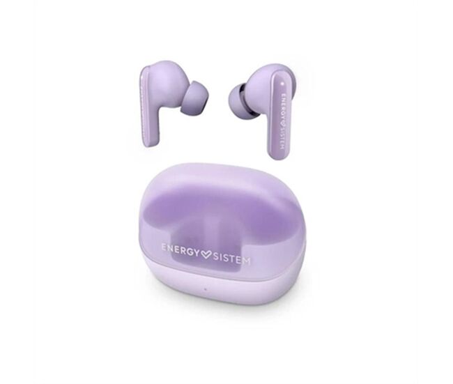Auriculares in ear bluetooth energy sistem serenity anc morado púrpura