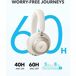 Auriculares de Diadema Auriculares de Diadema Crema