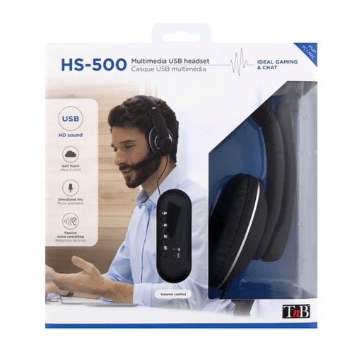 Fones de Ouvido de Tiaras TNB HS-500 Preto