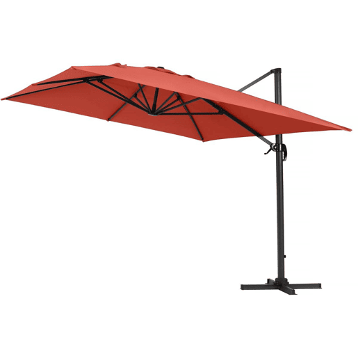 Guarda-sol Sun 4 - 3 x 4 m - Vermelho