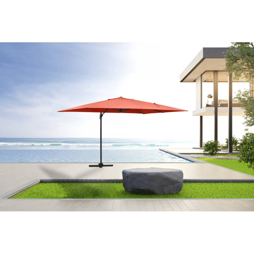 Guarda-sol Sun 4 - 3 x 4 m - Vermelho