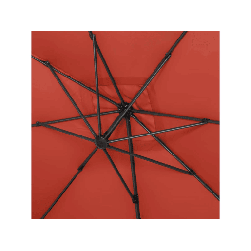 Guarda-sol Sun 4 - 3 x 4 m - Vermelho